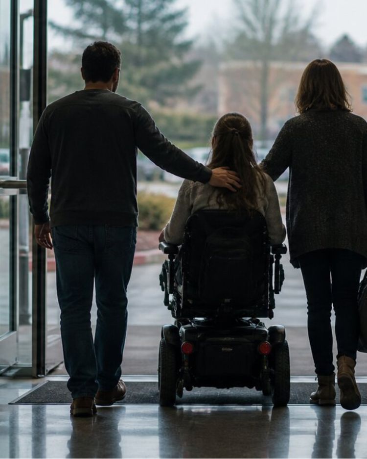 leaving the hospital after a spinal cord injury