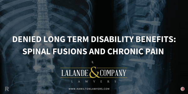 Denied Disability: Living with Chronic Pain after a Back Fusion
