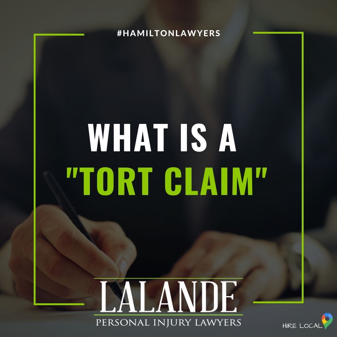 Your lawyer keeps mentioning your “Tort Claim” – what is this?
