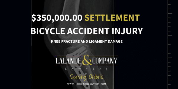 $350,000.00 for Bicycle Accident Victim with Broken Leg