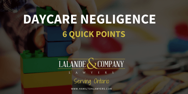 Daycare Negligence – 6 Quick Points for Parents