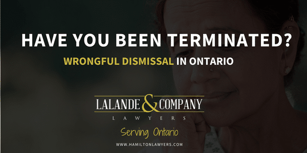 Hamilton Lawyers for Termination Without Cause