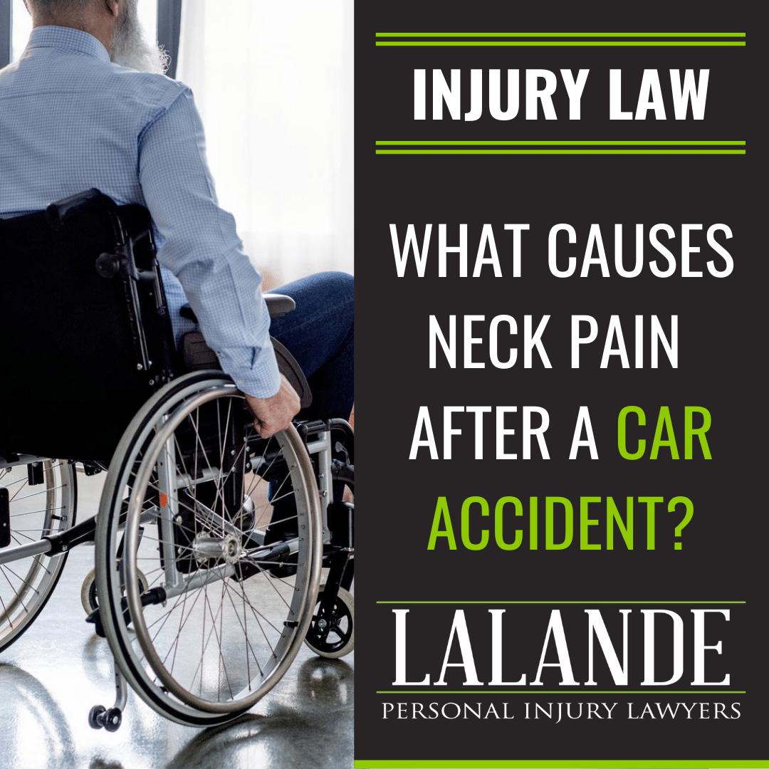 What causes Neck Pain after a Car Accident?