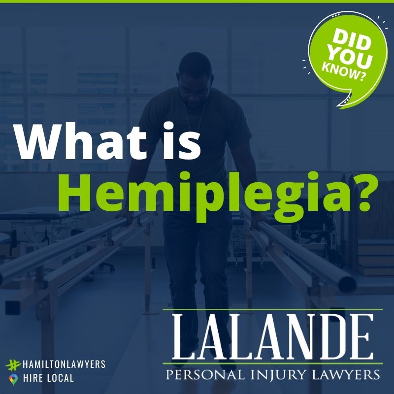 What is hemiplegia?