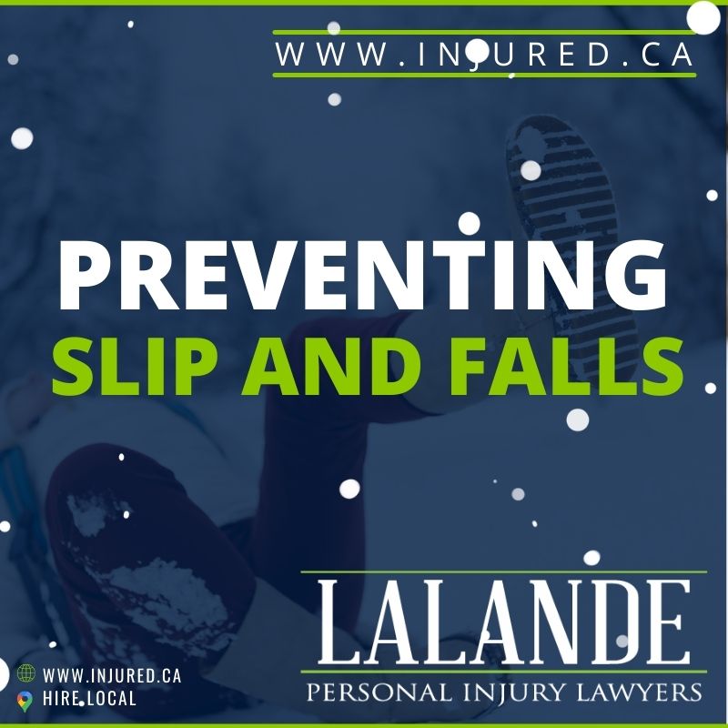 Preventing Slip and Falls in Ontario: 5 Important Winter Safety Tips