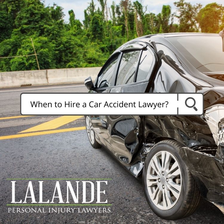 When to hire a car accident lawyer?