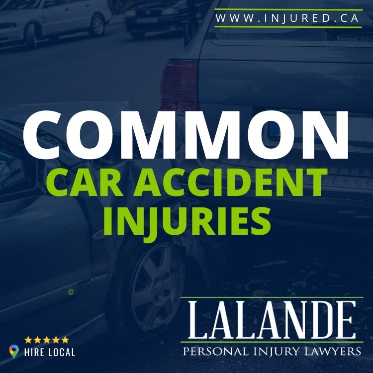What are some of the most Common Car Accident Injuries?