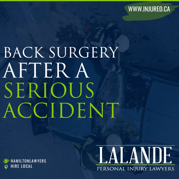 Back Surgery After a Serious Accident