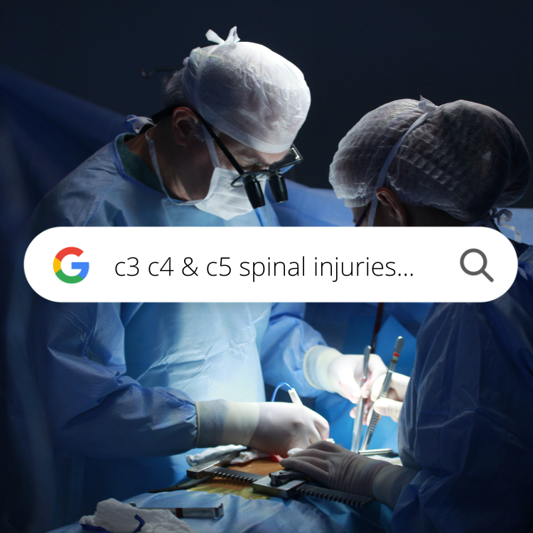 C3, C4, & C5 Spinal Injuries